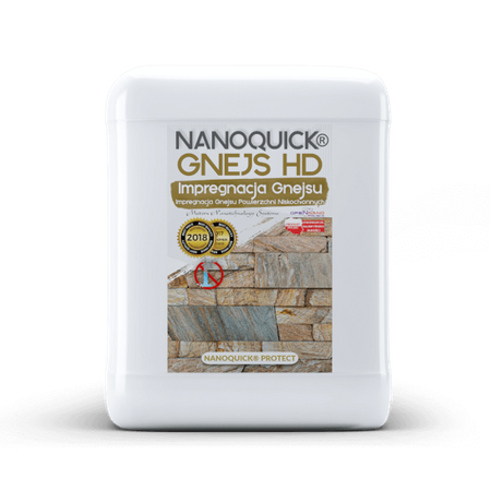 Impregnacja profesjonalna kamieni Gnejs HD 1L