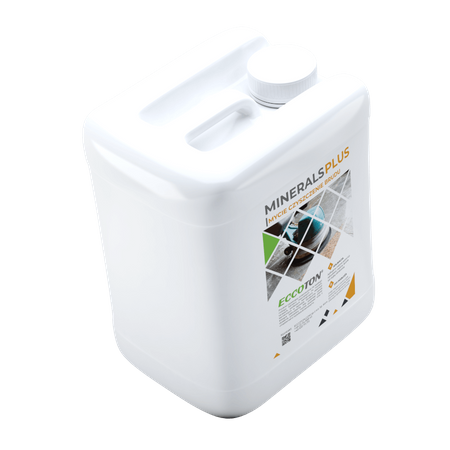 Mycie kamieni elewacji nagrobków Minerals Plus 20L