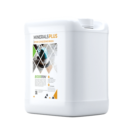 Mycie kamieni elewacji nagrobków Minerals Plus1L