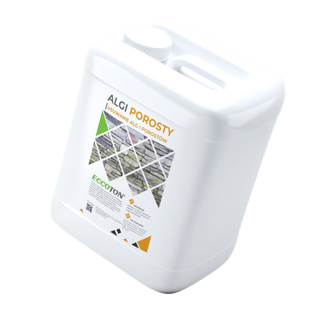 Czyszczenie i usuwanie Glony Algi Porosty Plus 5L