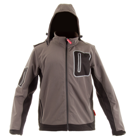 Kurtka wodoodporna typu SOFTSHELL z kapturem R 2XL