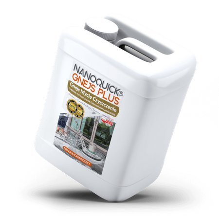 Mycie czyszczenie kamieni elewacji Gnejs Plus 5L