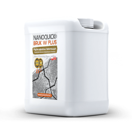 Mycie czyszczenie wykwity wapienne Bruk W Plus 1L