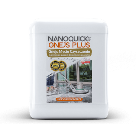 Mycie czyszczenie kamieni elewacji Gnejs Plus 1L